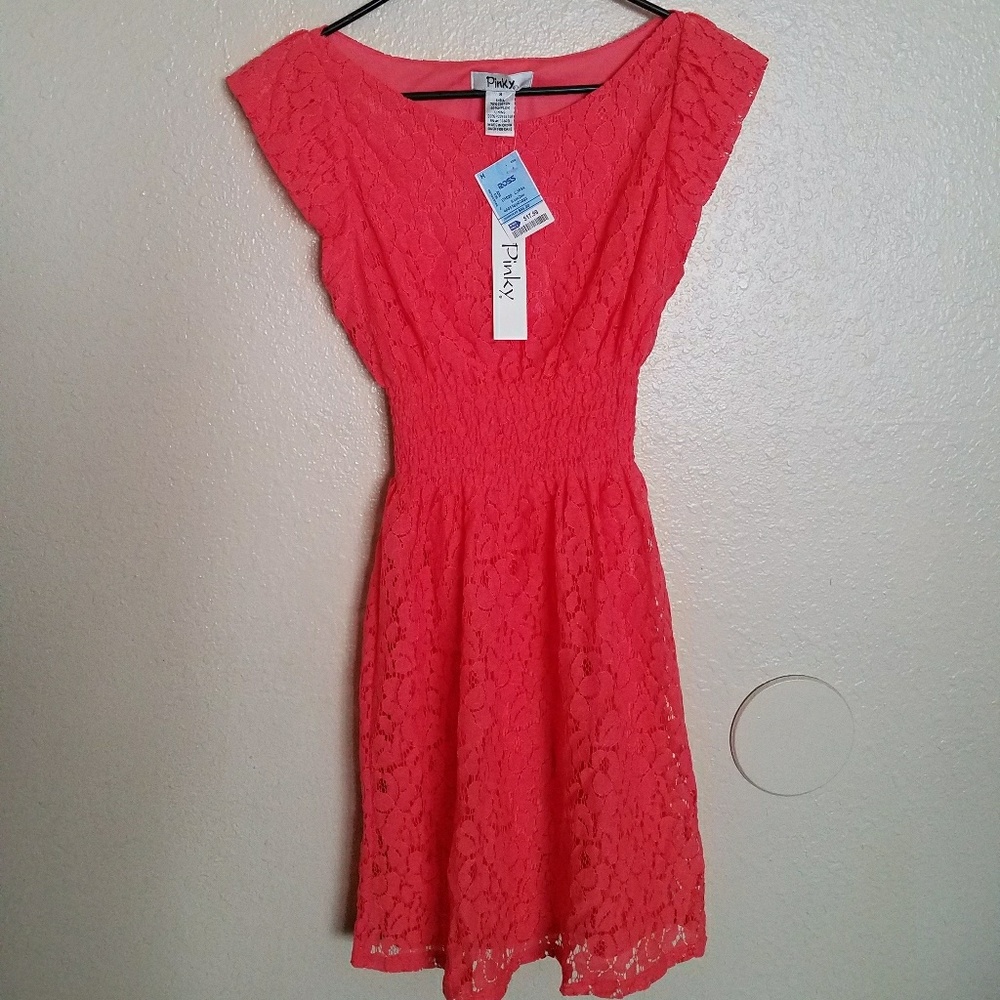 Pinky pink dress